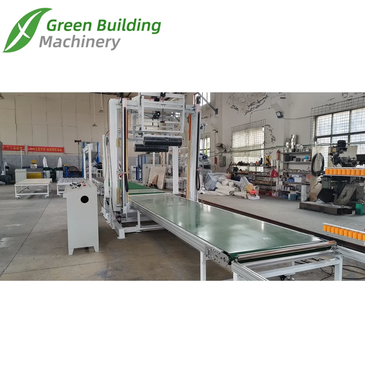 EPS three table continuous cutting machine - Automatic three tables continuous EPS sheet Cutting Machine 7 - Green Building EPS Machine