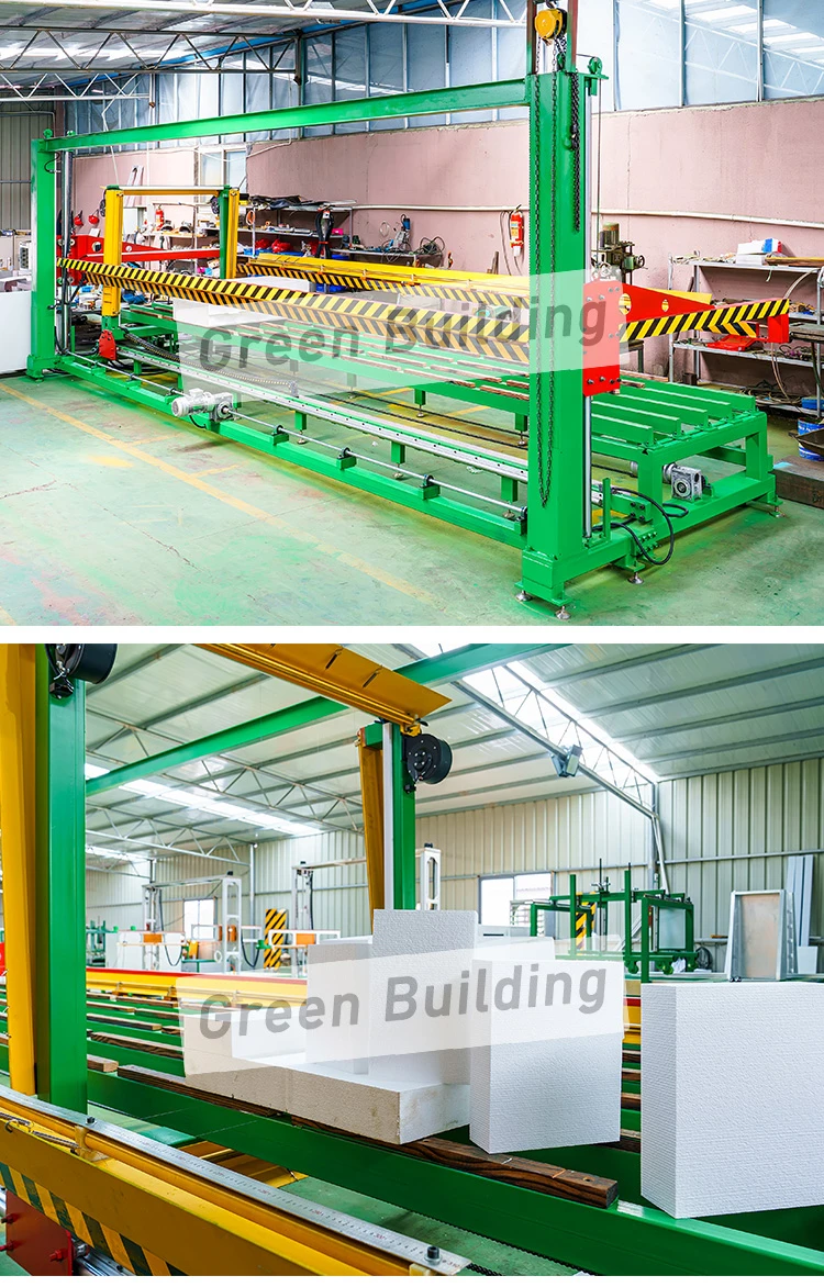 EPS Automatic Block Cutting Machine - EPS Automatic Block Cutting Machine 1 - Green Building EPS Machine