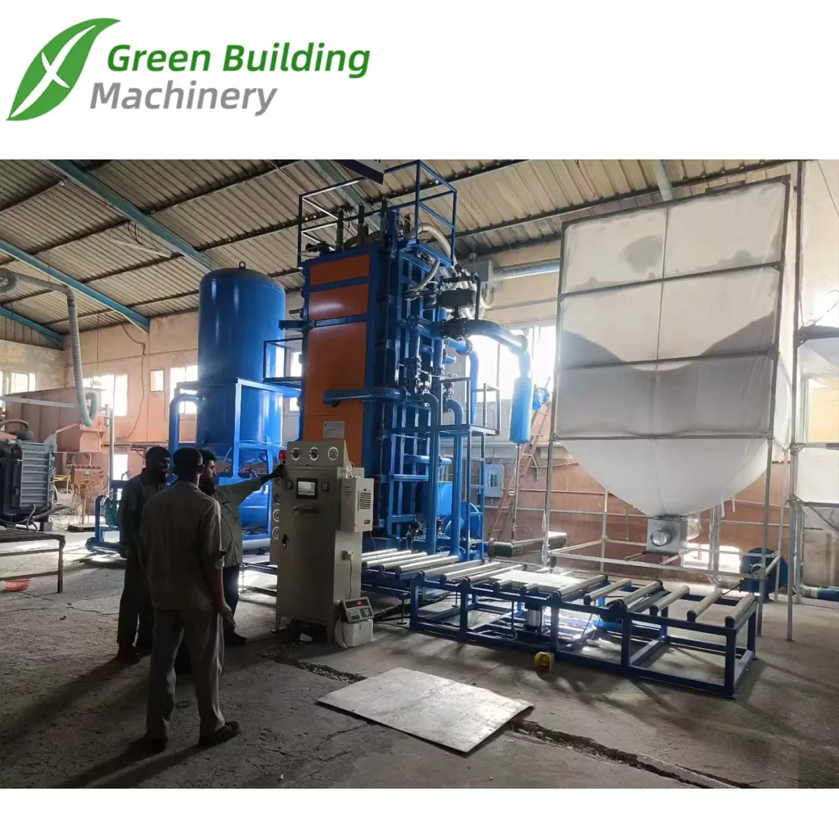 EPS block molding production line - EPS block molding production line 2 - Green Building EPS Machine