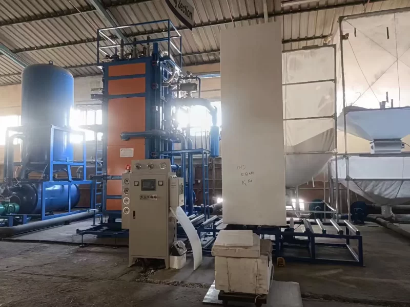 EPS block molding production line - EPS block molding production line 5 1 - Green Building EPS Machine