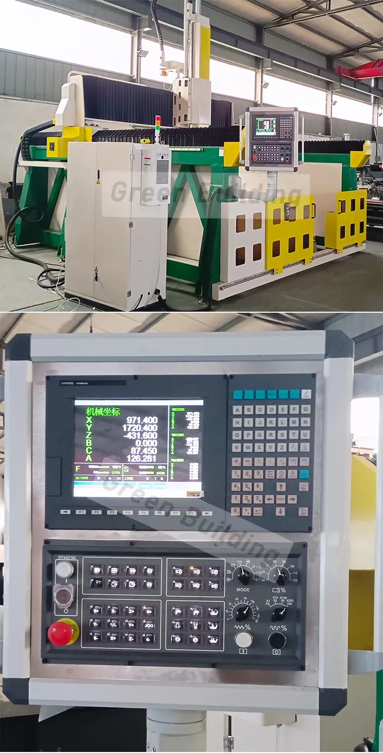 High Precision EPS Foam 3D Sculpture CNC Six Axis Engraving Machine - High Precision EPS Fo 9 - Green Building EPS Machine