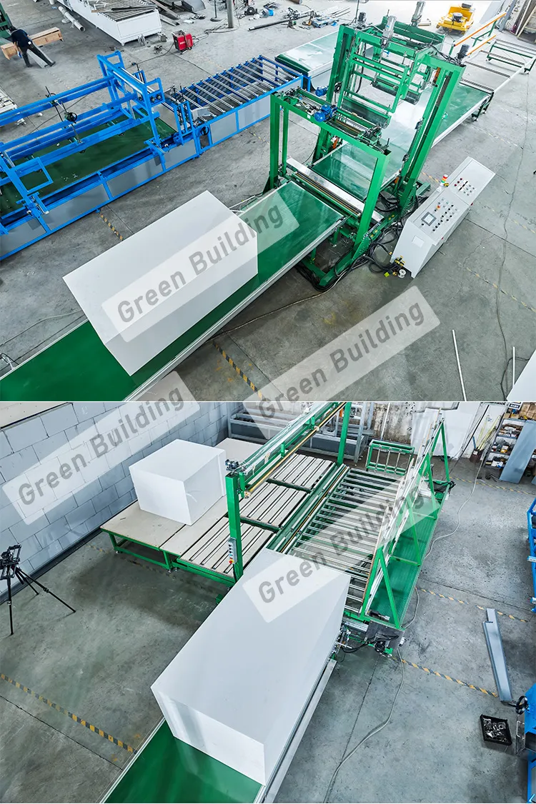 Fully automatic continuous foam cutting machine with vibration cutting and automatic wire setting - GB SPC200600 3C series EPS cutting machine 1 01 - Green Building EPS Machine