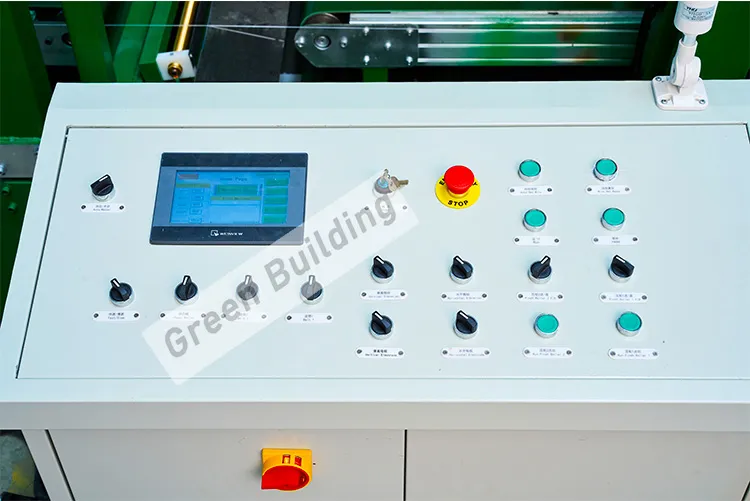 Fully automatic continuous foam cutting machine with vibration cutting and automatic wire setting - GB SPC200600 3C series EPS cutting machine 1 05 - Green Building EPS Machine