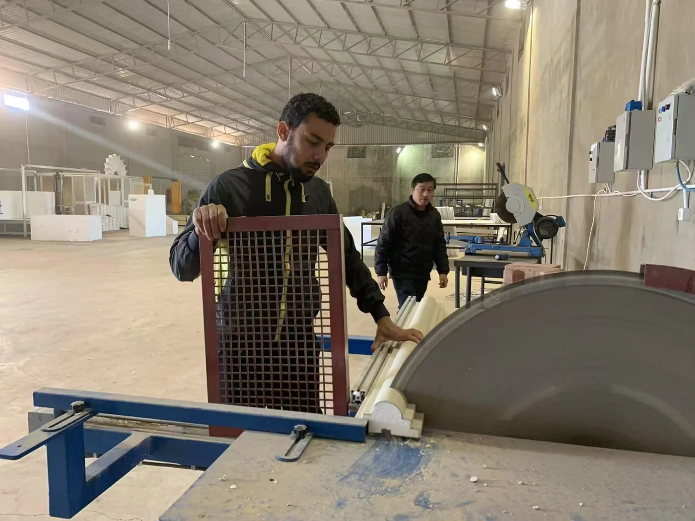 Successful Installation and Training of EPS Decoration Production Line in Libya - Successful Installation and Training of EPS Decoration Production Line in Libya - Green Building EPS Machine